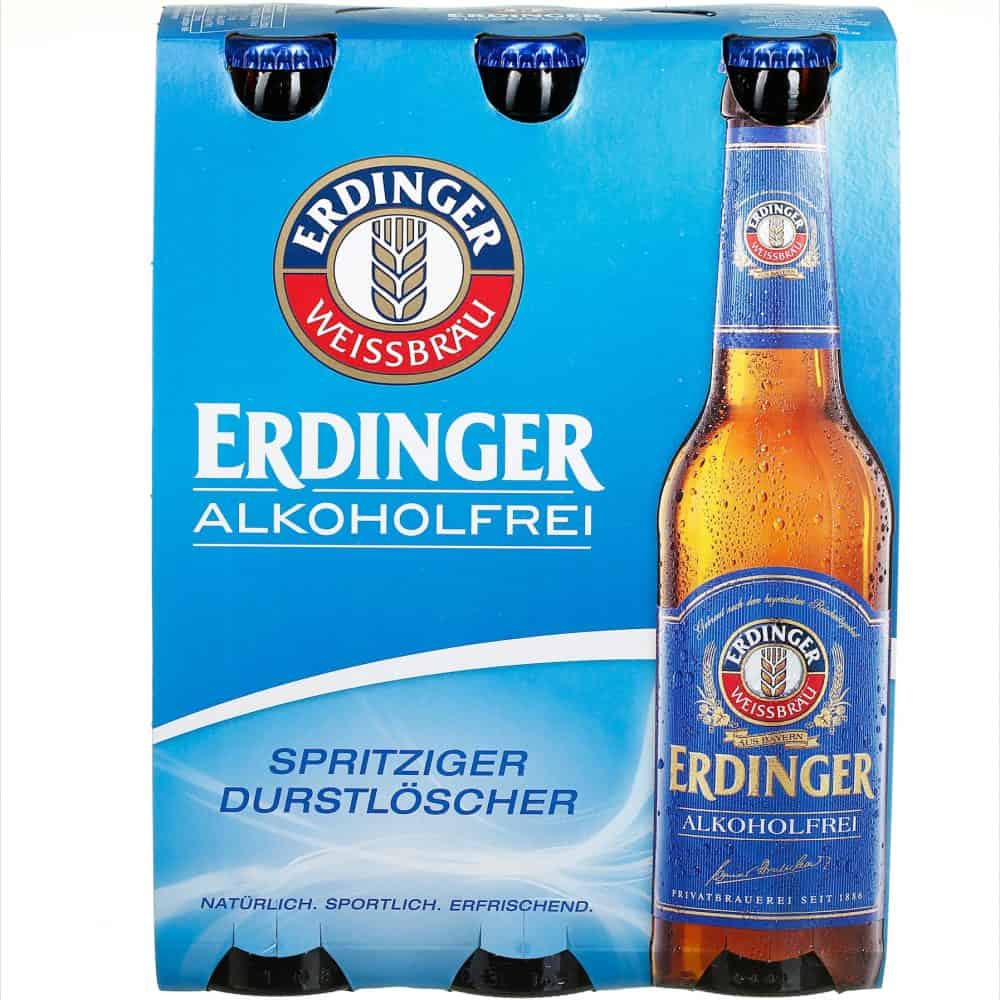 Erdinger Weizenbier Alkoholfrei Weissbier Gläser 0,5l - 2 Stück Alkoholfrei  Edition ab 13,89 €