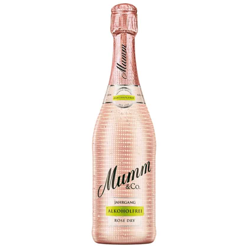 Mumm Rose Dry Alkoholfrei Jahrgangssekt 0,75L – Drink Store Köln